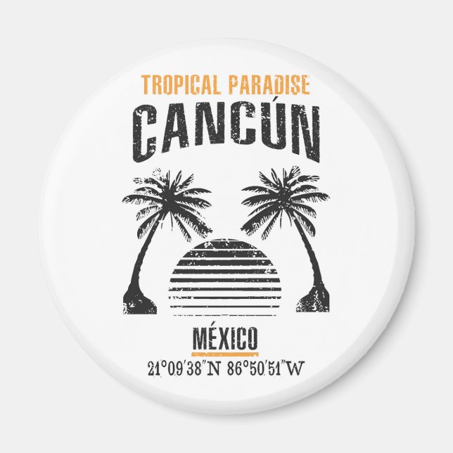 Cancún Magnet (Framsidan)