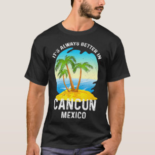 Cancun Mexico 2021 Beach Cancun Vacay Summer Vacat T Shirt