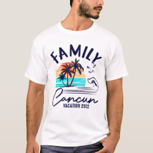 CANCUN MEXICO 2022 Vacation Beach Matching Family T Shirt