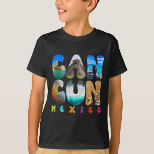 Cancun Mexico 2025 Vacation Beach Matching Family T Shirt