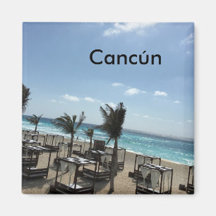 Cancún (Mexico) - 2 flytta sig mycket långsamt Magnet