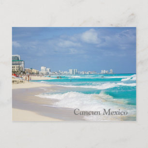 Cancun Mexico Beach Vykort