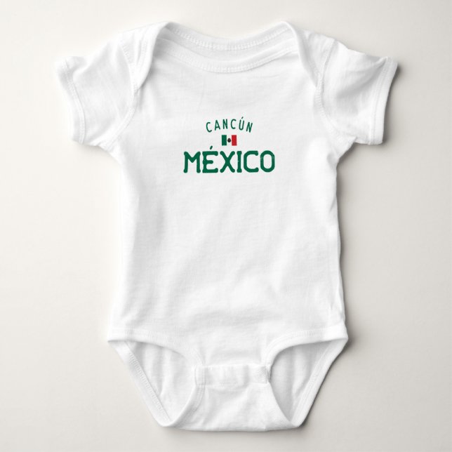 Cancún México (Cancun Mexiko) T Shirt (Framsida)