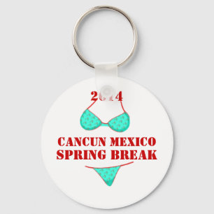 Cancun Mexico påsklovsouvenir 2014 Keychain Nyckelring