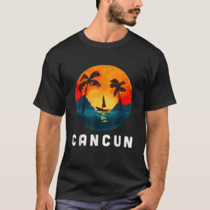 CANCUN MEXICO SOMMER SUNSET VACATION MATCHING FAMI T SHIRT