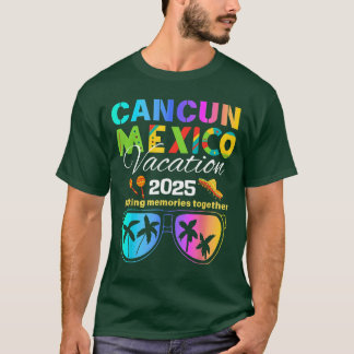 Cancun Mexico Vacation Beach 2025 Resa Group Squad T Shirt