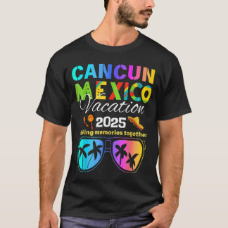 Cancun Mexico Vacation Beach 2025 Resa Group Squad T Shirt