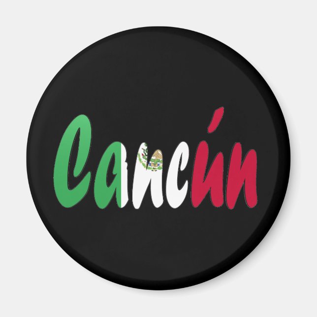 Cancun, Mexiko Magnet (Framsidan)