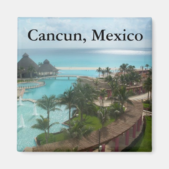 Cancun Mexiko Magnet (Framsidan)