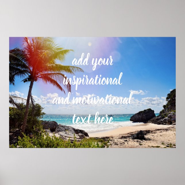 Cancun Mexiko Poster (Framsidan)