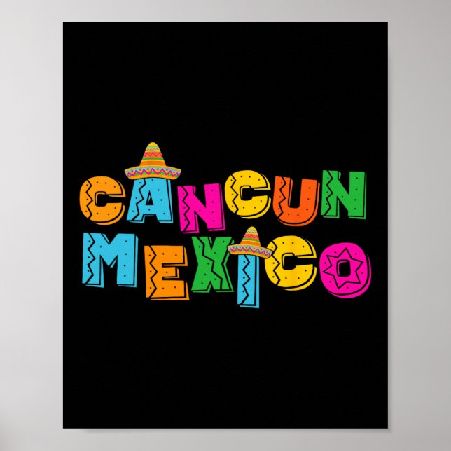 Cancun Mexiko  Poster (Framsidan)