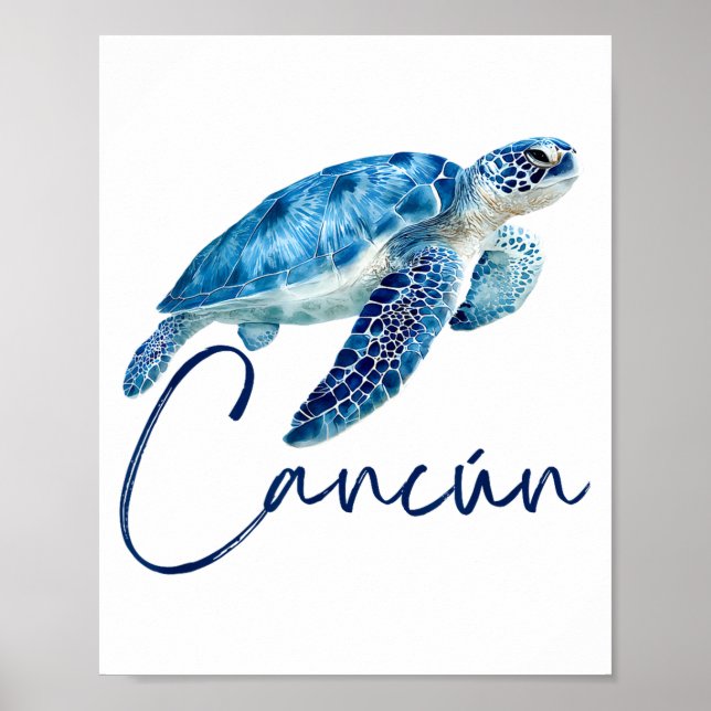Cancún mexiko semester_cancun  poster (Framsidan)