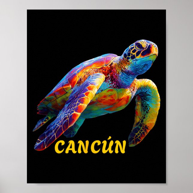 Cancún mexiko semester_cancun  poster (Framsidan)
