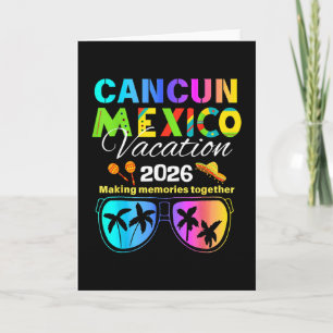Cancun Mexiko Semester Strand 2026 Resa Grupp Säll Kort
