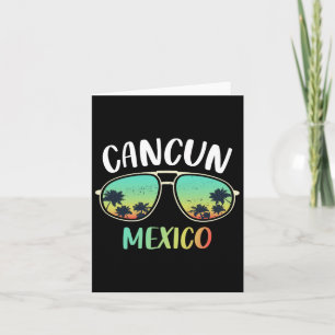 Cancun Mexiko Souvenir Tröja Familj Matchande Seme Kort