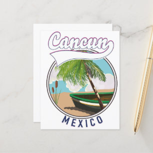 Cancun Mexiko strand reselogo