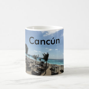 Cancún (Mexiko) - Vit 11 oz Classic White Mugg 