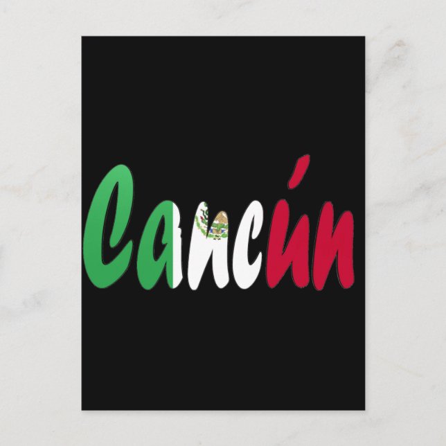 Cancun, Mexiko Vykort (Framsida)