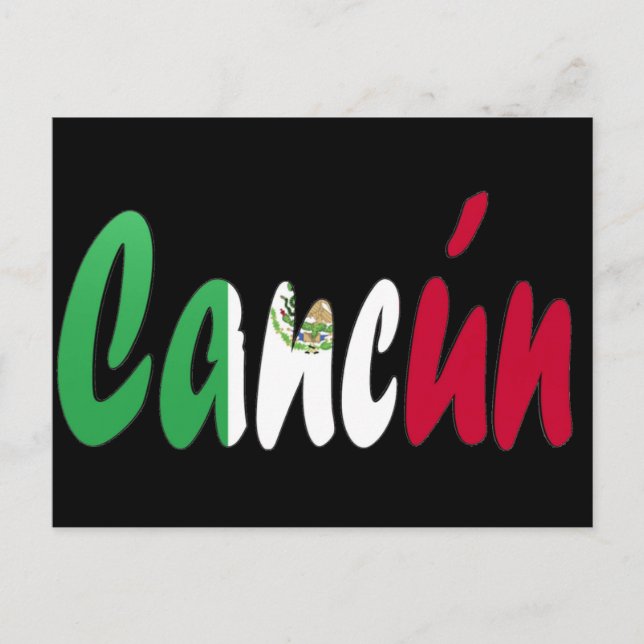Cancun, Mexiko Vykort (Framsida)