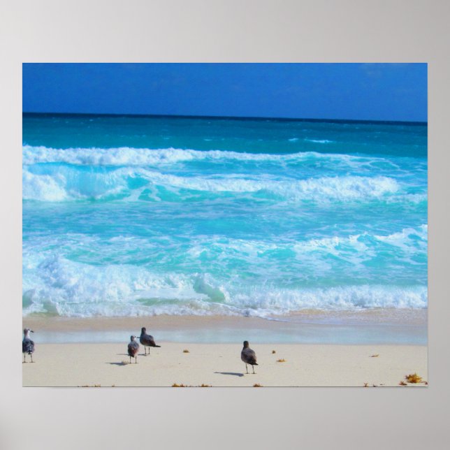 CANCUN OCEAN #2 POSTER (Framsidan)