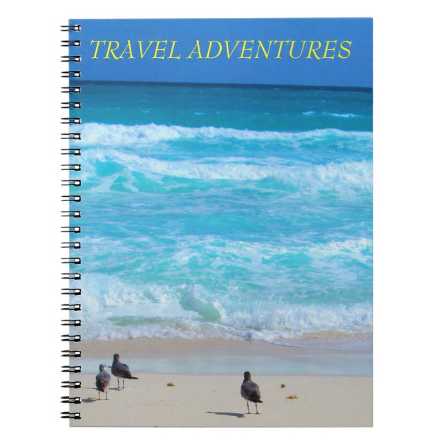 CANCUN OCEAN #2 TRAVEL JOURNAL ANTECKNINGSBOK (Framsidan)