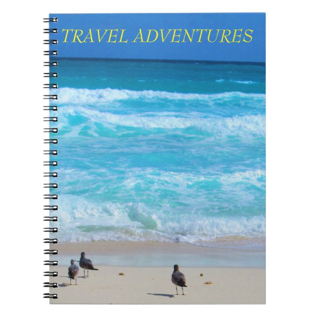 CANCUN OCEAN #2 TRAVEL JOURNAL ANTECKNINGSBOK (Framsidan)