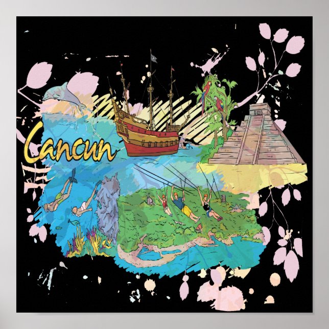 Cancun Poster (Framsidan)