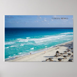 Cancun,Poster i Mexikomobanken Poster