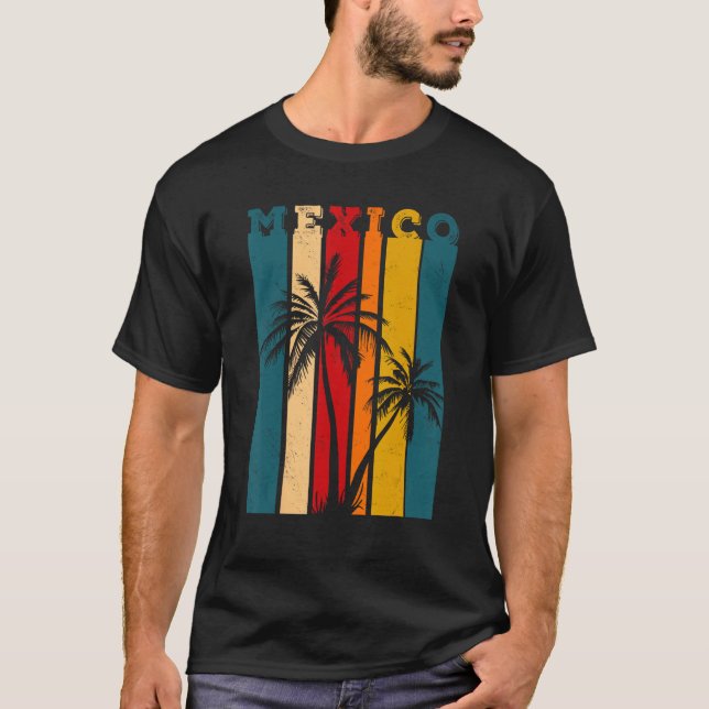 Cancun Tropical Travel mexico T Shirt (Framsida)