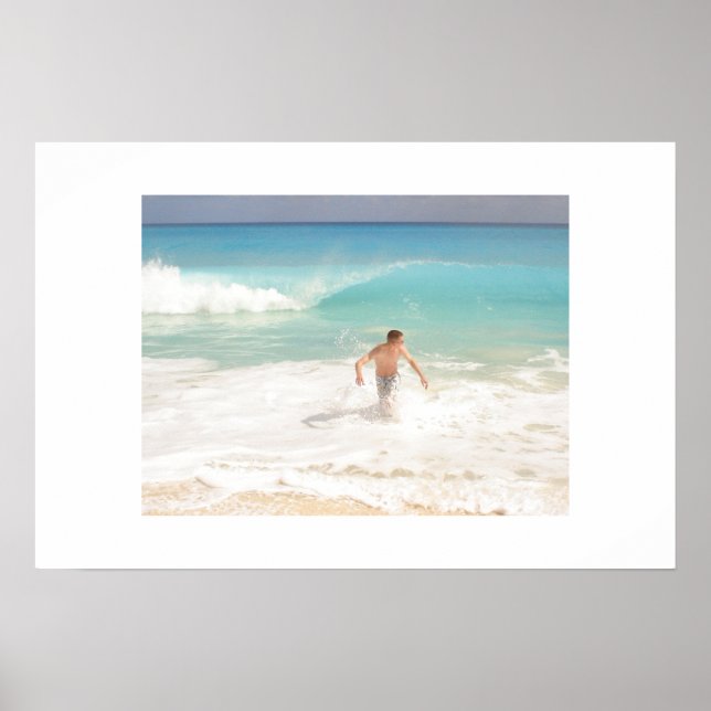 Cancun Vågar Poster (Framsidan)