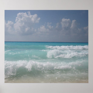 Cancun vågaraffisch poster