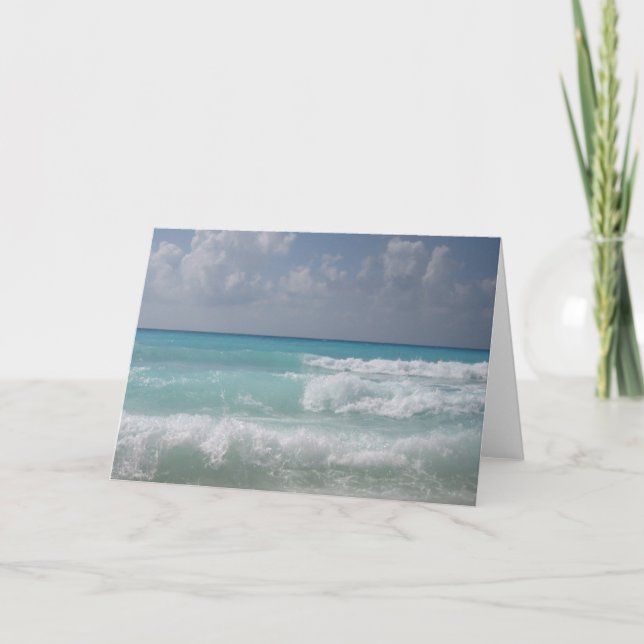 Cancun vinkart hälsningkort kort (Framsida)