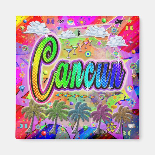 Cancun Vista Express Magnet (Framsidan)