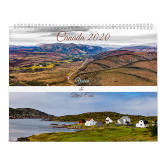 Canda 2020, Yukon & Back Öster, Fotokalender Kalender