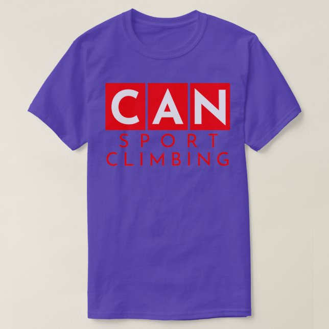 Canda Sport klättring T Shirt (Design framsida)
