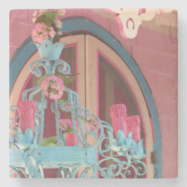 Candelabra och Rosa - Martha's Vineyard Stenunderlägg