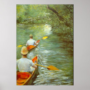 Candeling av Gustave Caillebotte Poster