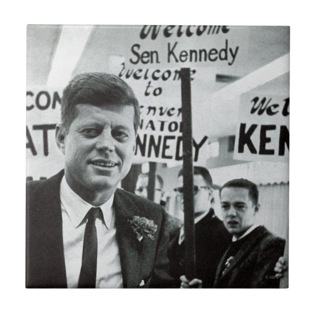 Candidate Kennedy Kakelplatta (Framsidan)
