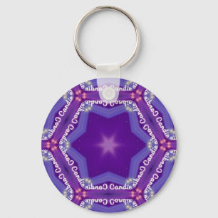 Candies Kaleidscope Keychain som ska matchas, skor Nyckelring