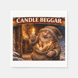 Candle Beggar Icelandic Yule Lad Pappersservett