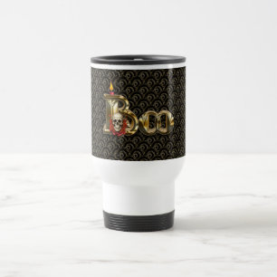 Candle Boo Halloween Mugg