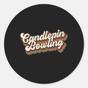 Candle Bowling Candle Bowling Runt Klistermärke