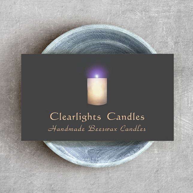 Candle Candlemaker Visitkort (Skapare uppladdad)