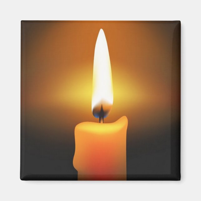 Candle Flame Magnet (Framsidan)