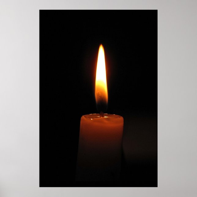Candle Flame Poster (Framsidan)