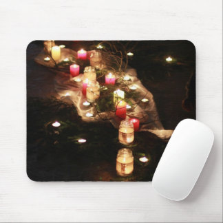 Candle Glow Mousepad av Sotnichenko - Anpassadet Musmatta