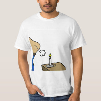 Candle In The Wind Cartoon T-Shirt