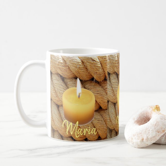 Candle Rope Mugg (Med munk)