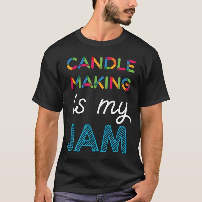Candle Skapar min SYLT Candle Skapar T Shirt (Framsida)