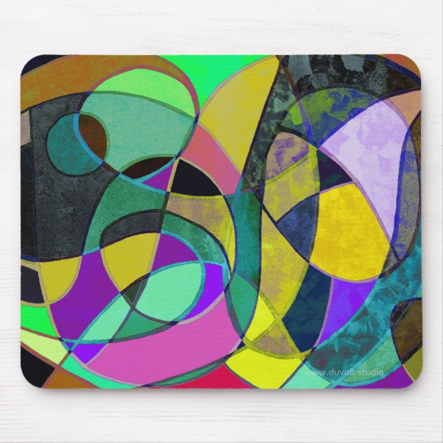 Candlelight Abstract Mousepad 1 Musmatta (Framsidan)
